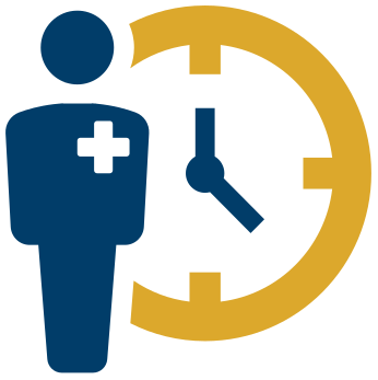 icon of person with clock